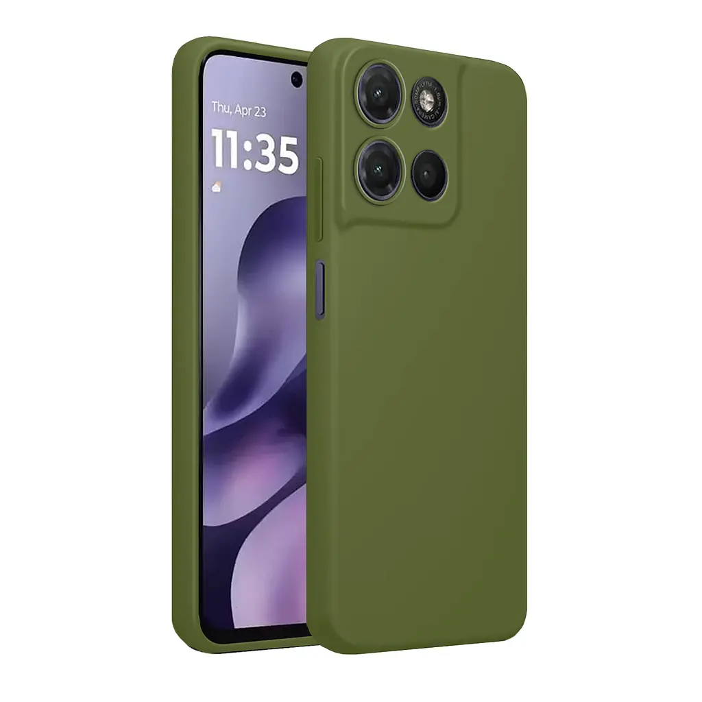 Чохол MAKE Motorola G17/G17 Power Silicone Iguana Green - фото 2
