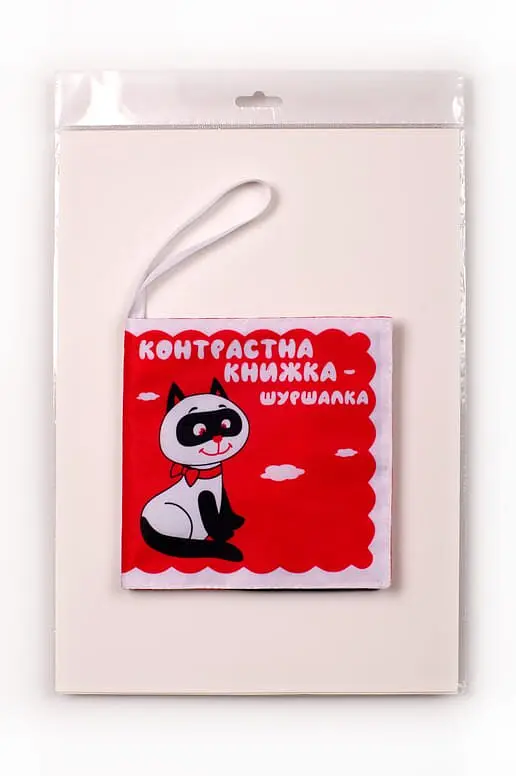 Мяка книжка Котик Тік 4171 shop (9789664404171)
