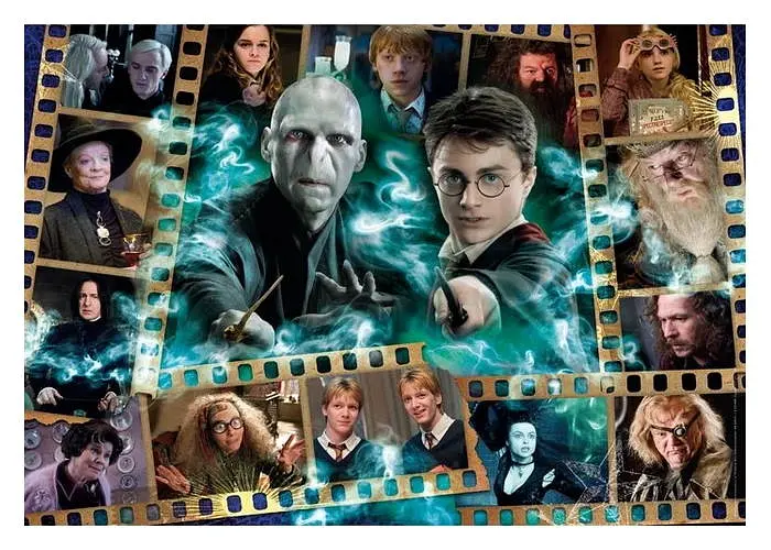 Пазл Clementoni Герої серіалу Гаррі Потер (Harry Potter Puzzle - 1000 pcs.), колаж, 1000 ел. (37048) - фото 2