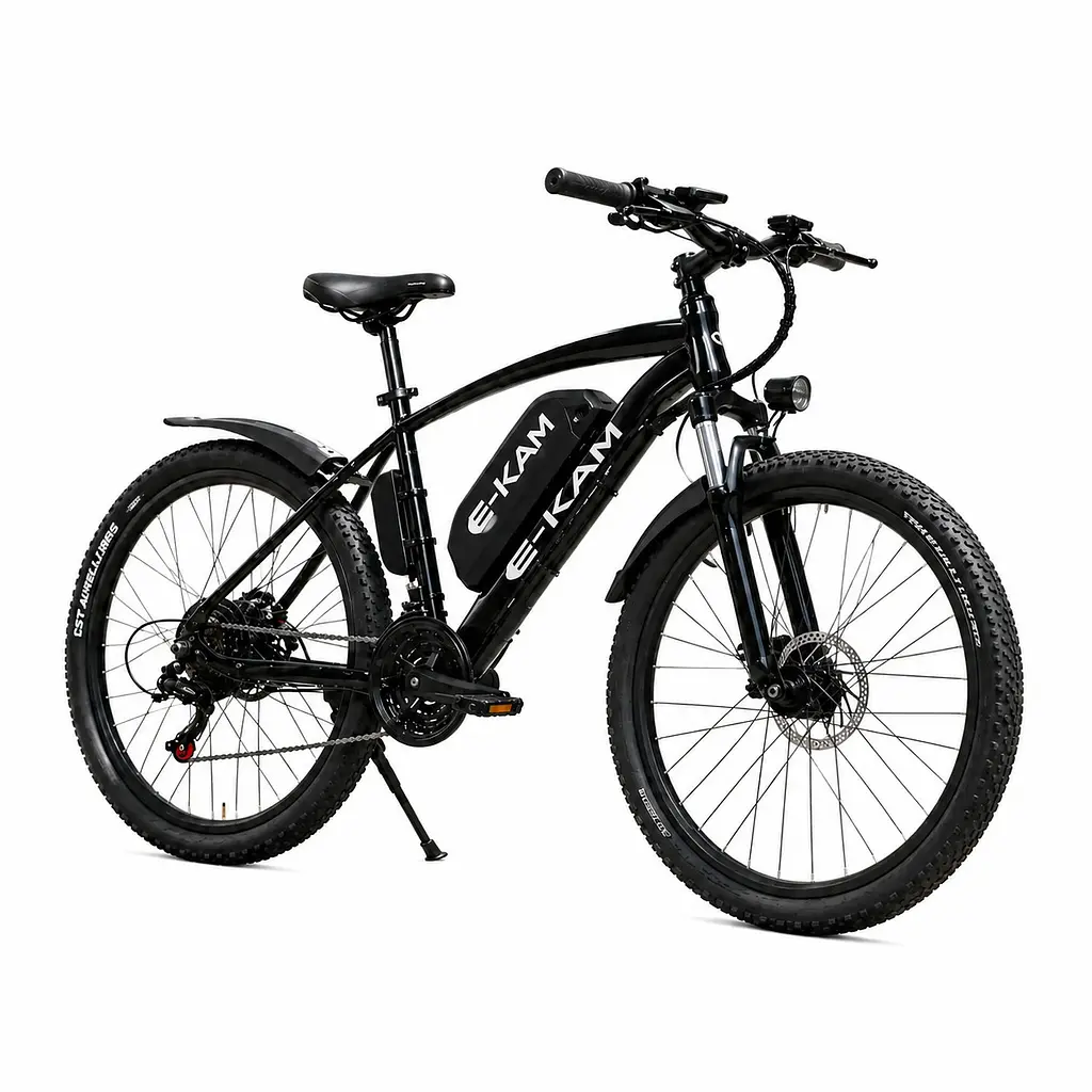 Електровелосипед E-KAM KM-E11 26" (1000W, 48V, 13Ah) з Подвійною Амортизацією Електробайк ЕКАМ
