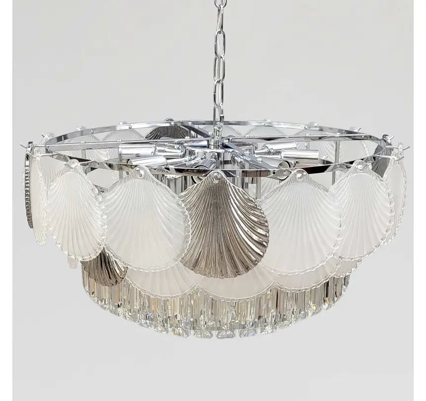 Підвісна кришталева люстра Гребінці Artlight 88130/60CH - фото 3