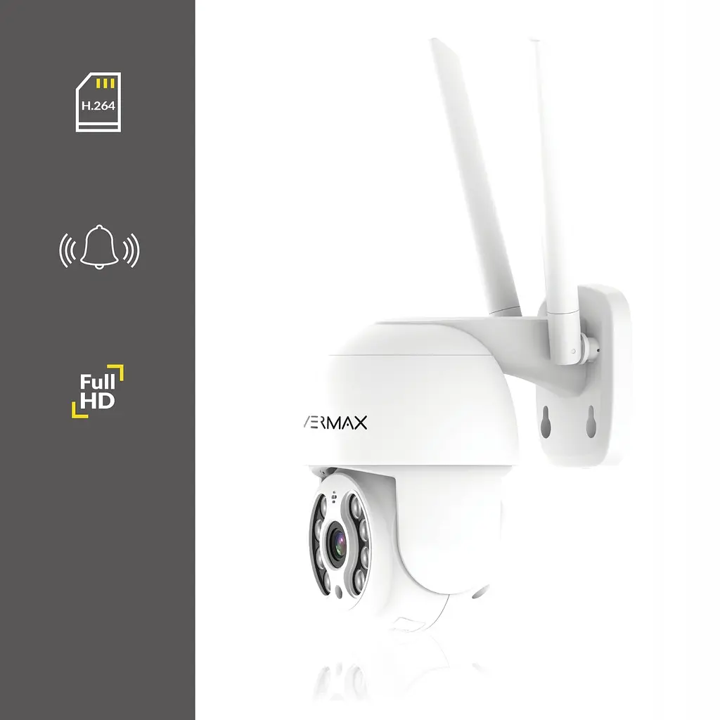 Уличная поворотная Wi-Fi камера видеонаблюдения Overmax Camspot 4.0 PTZ FULL HD - фото 6