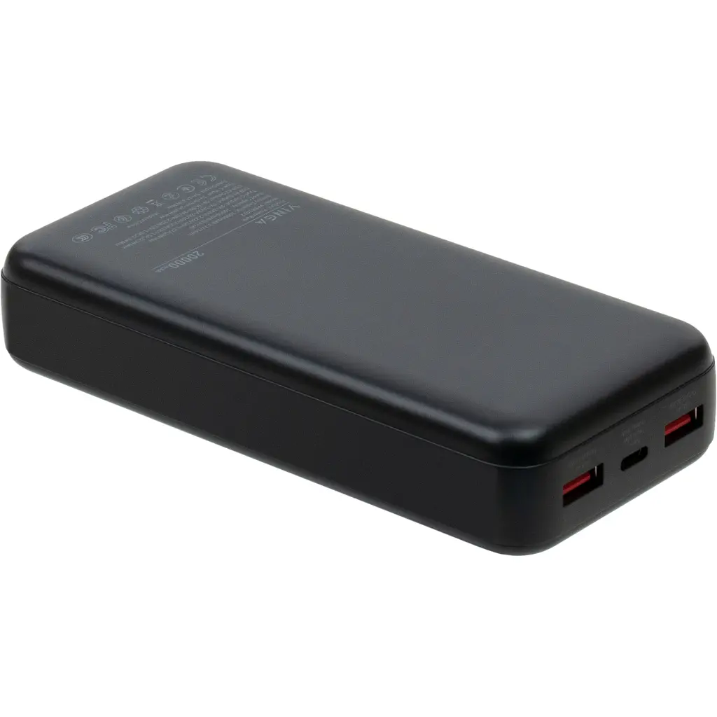 Батарея універсальна Vinga 20000 mAh 22.5W Display Black (VPBB2022) - фото 5