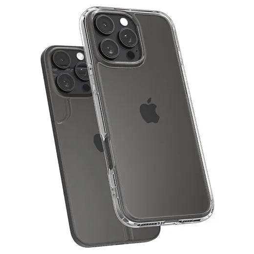 Чохол Spigen Crystal Hybrid Crystal Clear для iPhone 16 Pro (ACS08161) - фото 5