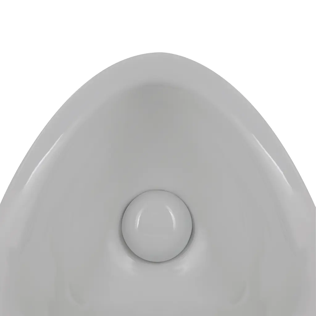 Пісуар підвісний Qtap Crow з краном-дозатором 390x330x660 White QT0588112HW, Білий - фото 7
