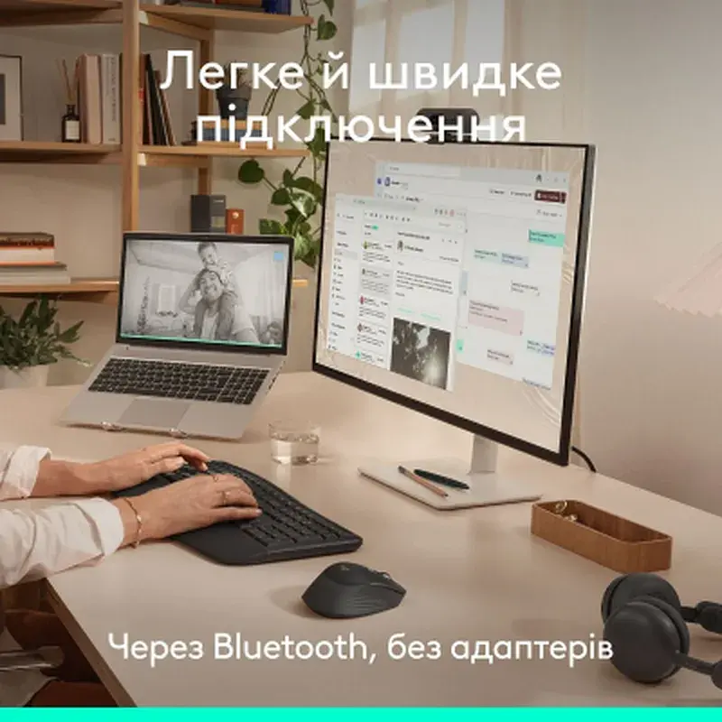 Мишка Logitech Signature Comfort Plus M850L Wireless/USB-C for Business Graphite (910-007704) - фото 10