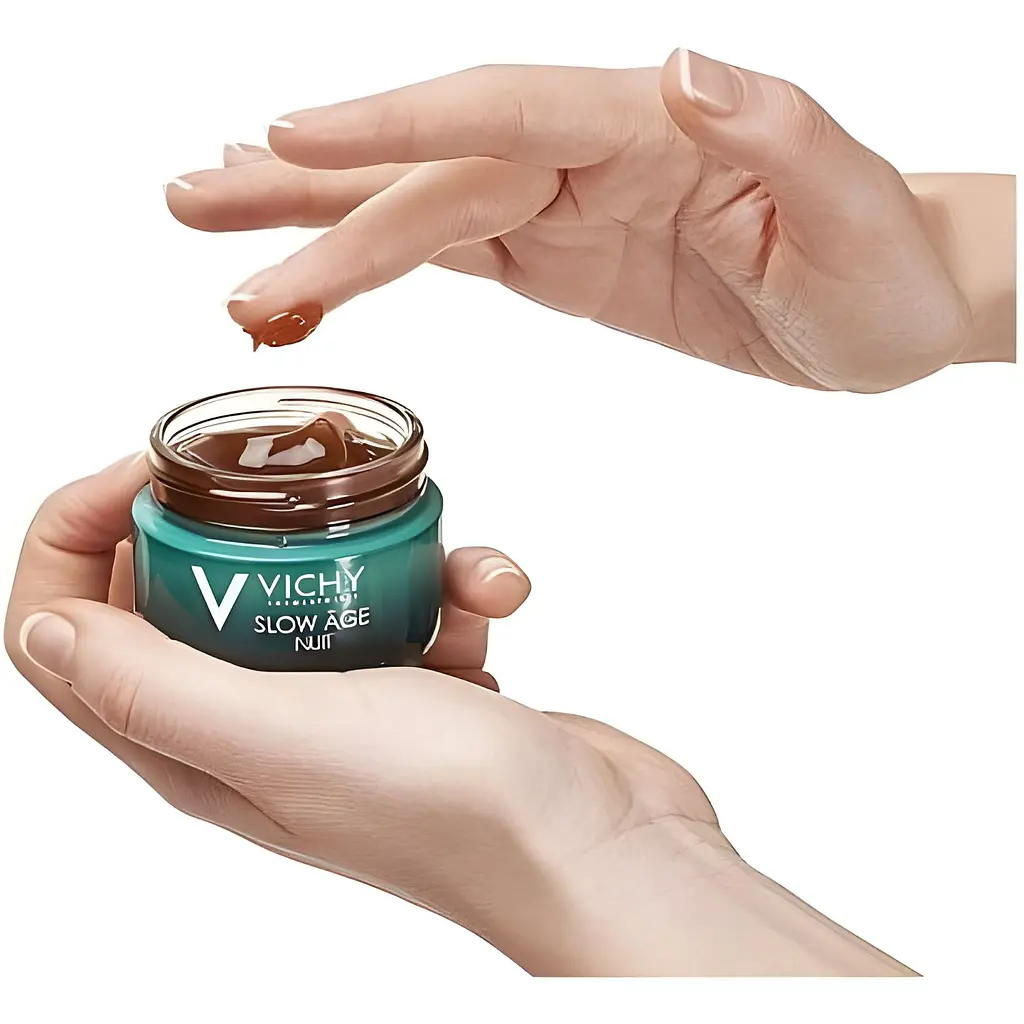 Нічна крем-маска Vichy Slow Age проти ознак старіння 50 мл - фото 3