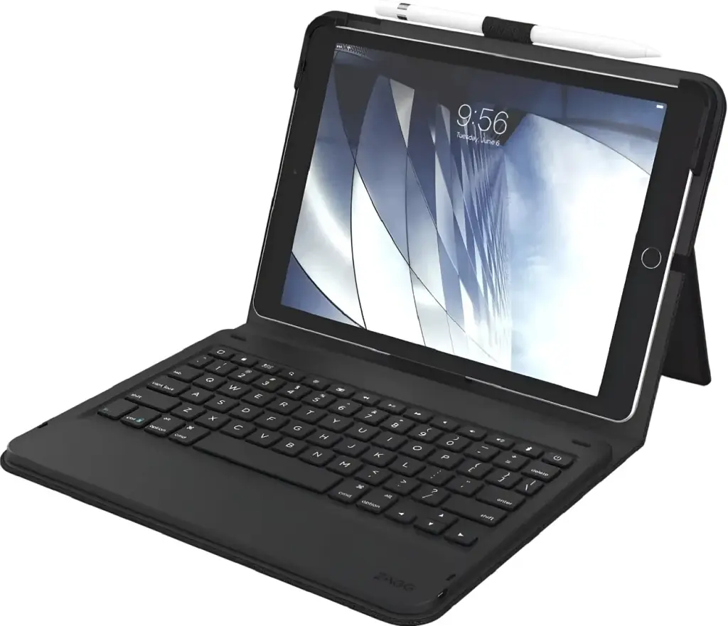 Чохол-клавіатура Zagg Messenger Folio для Apple iPad 10.2 2019/2020/2021/iPad Pro 10.5 2017/iPad Air 3 10.5 2019 Black (103004649) - фото 3