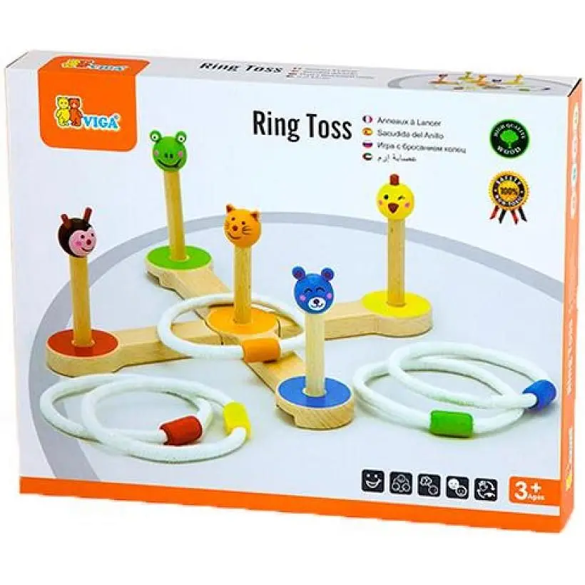 Игровой набор Viga Toys Бросай кольца (50174)  - фото 5