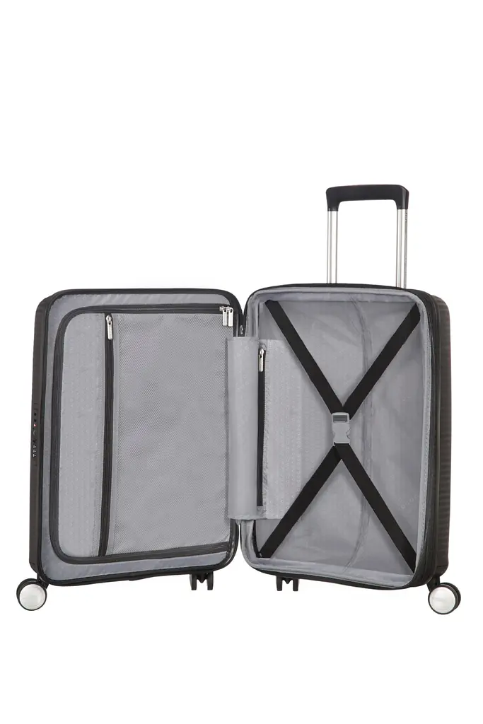 Валіза American Tourister SOUNDBOX BLACK 55x40x20(23) 55 См 32G*09001 - фото 3