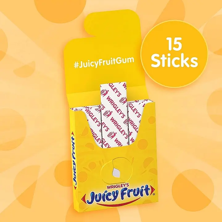 Жевательная резинка Juicy Fruit фруктовая 37.5 г - фото 2