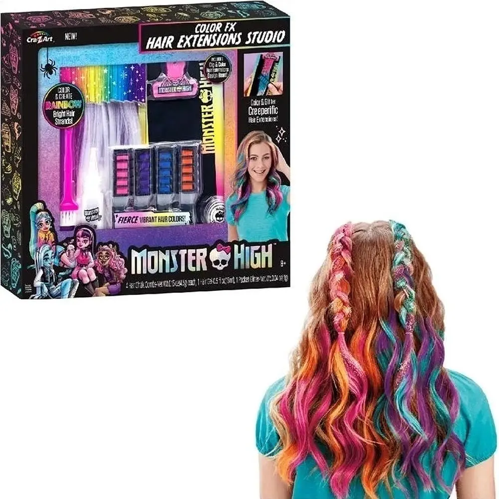 Набор для творчества Cra-Z-Art Monster High Colour FX Студия наращивания волос (72234CRA) - фото 2