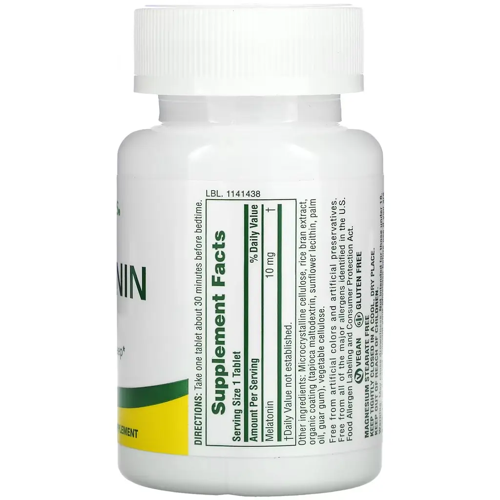 Мелатонін NaturesPlus Fast Acting Melatonin 10 мг 90 таблеток - фото 2
