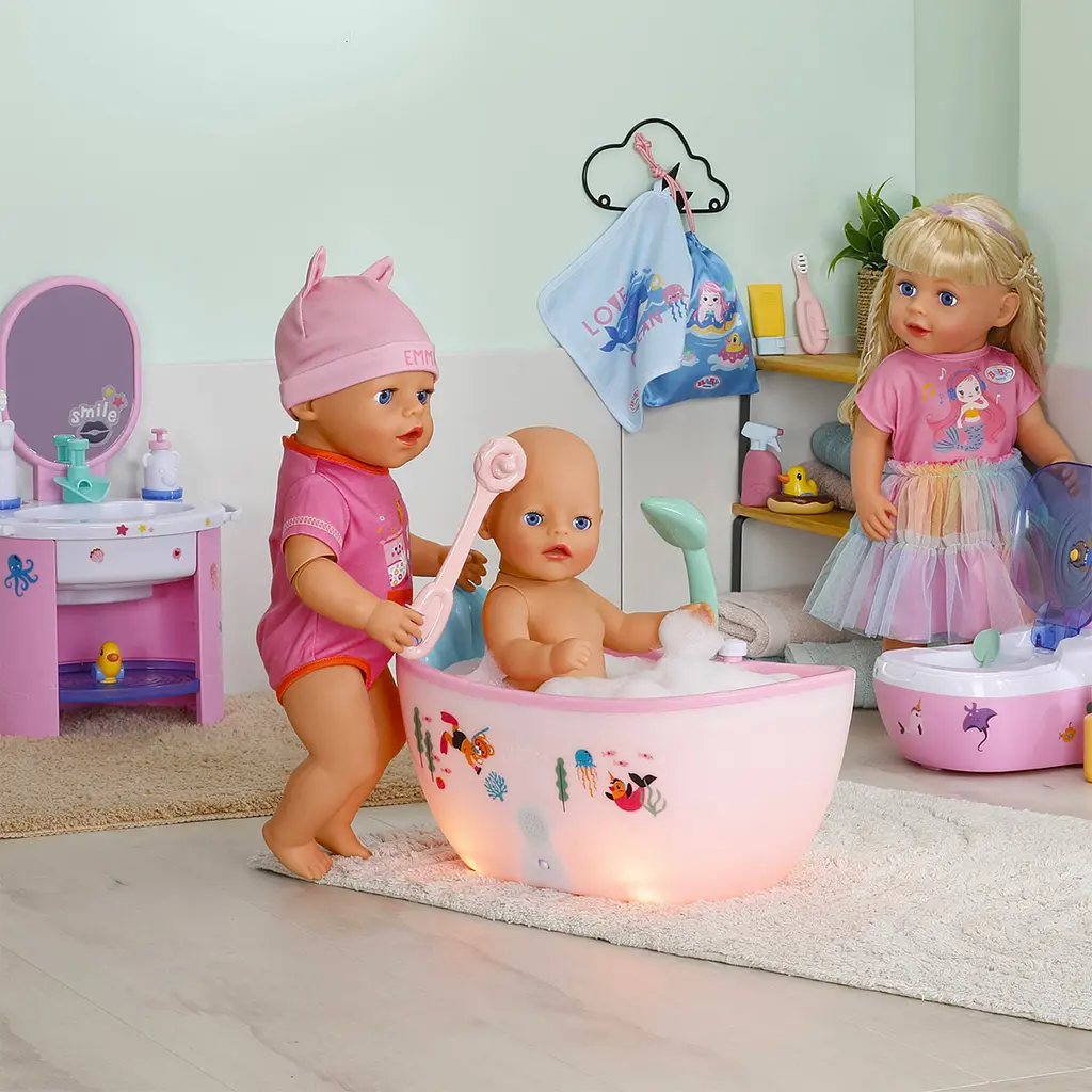 Автоматична ванночка для ляльки Baby Born Казкове купання (837993) - фото 7