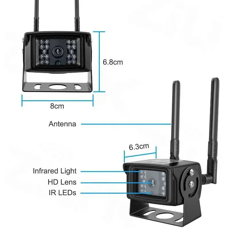Камера відеоспостереження Zlink DH48H-5Mp 4G вулична під SIM картку 5 Мегапікселів (100471) - фото 4