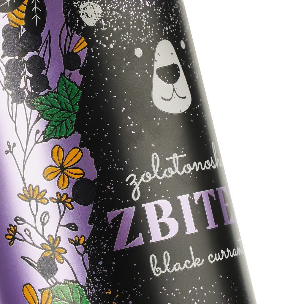 Напій зброджений Збитєнь Золотоніський З яблуком та чорною смородиною, 5%, 0,5 л (797386) - фото 3