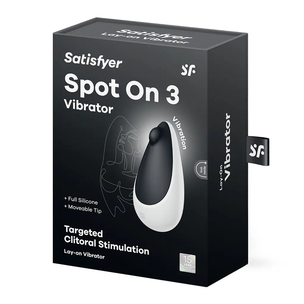 Вібратор Satisfyer Spot On 3 Black, компактний та потужний, 12 режимів - фото 5