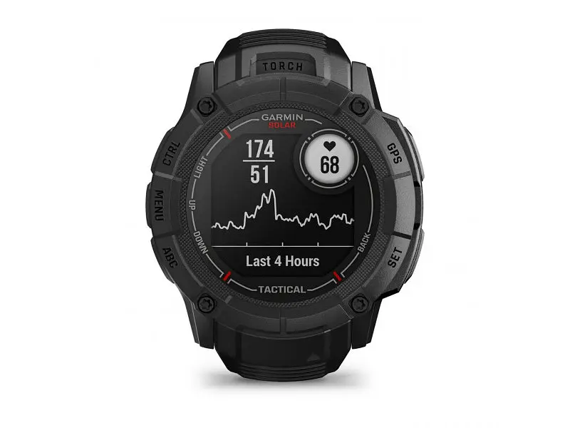 Смарт-годинник Garmin Instinct 2X Solar - Tactical Edition Black (010-02805-13/03) - фото 3