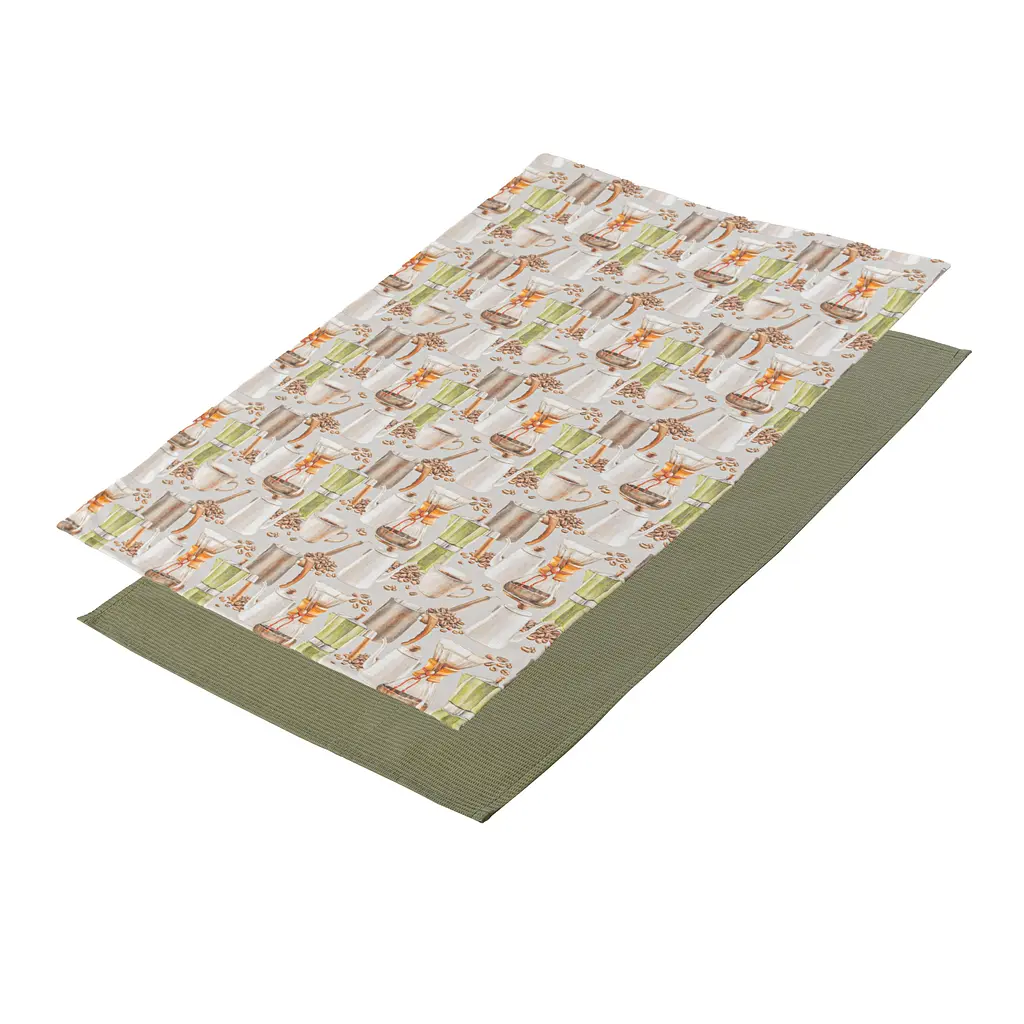 Набір кухонних рушників Home Line Кемекс 40х60 см світлий авокадо 2 шт. (195587) - фото 2