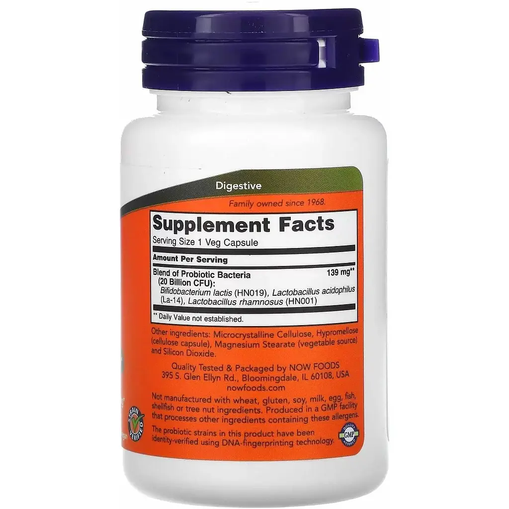 Пробіотики для жінок Now Foods Woman's Probiotic 20 млрд 50 рослинних капсул - фото 2