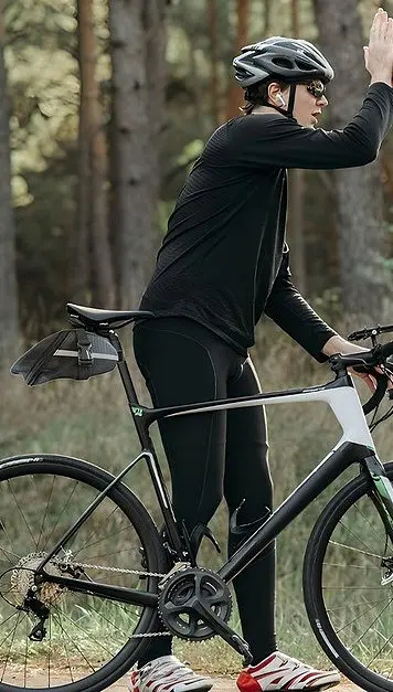 Підсідельна велосипедна сумка Retoo S160 1L Чорна - фото 6