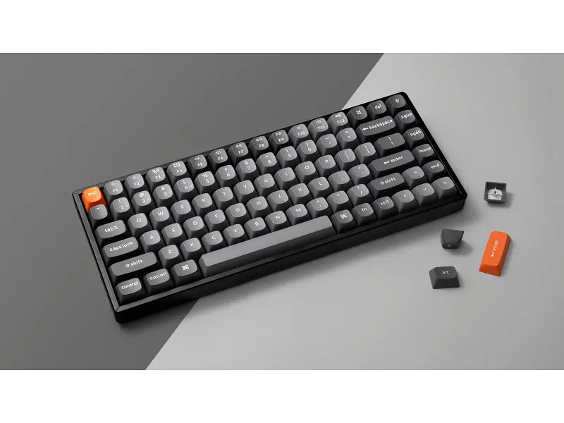 Клавіатура Keychron K2 Max 84Key Super Banana Black (K2M-J4) - фото 3