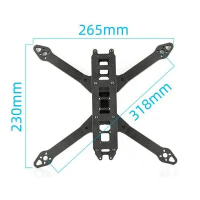 Рама для дрона Hobbyporter 7 дюймів, упаковка 65шт (HP9915.0340BOX) - фото 3