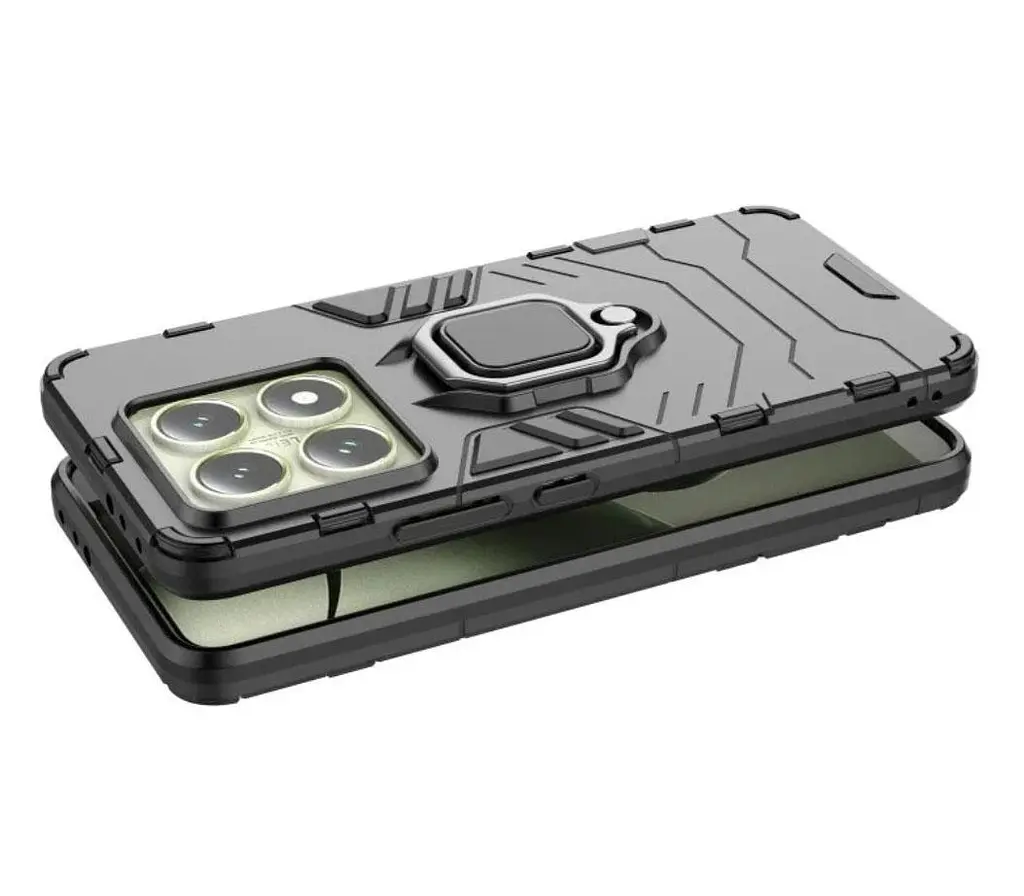 Чехол бампер Primolux Ring Armor для Xiaomi 14T 5G Black - фото 5