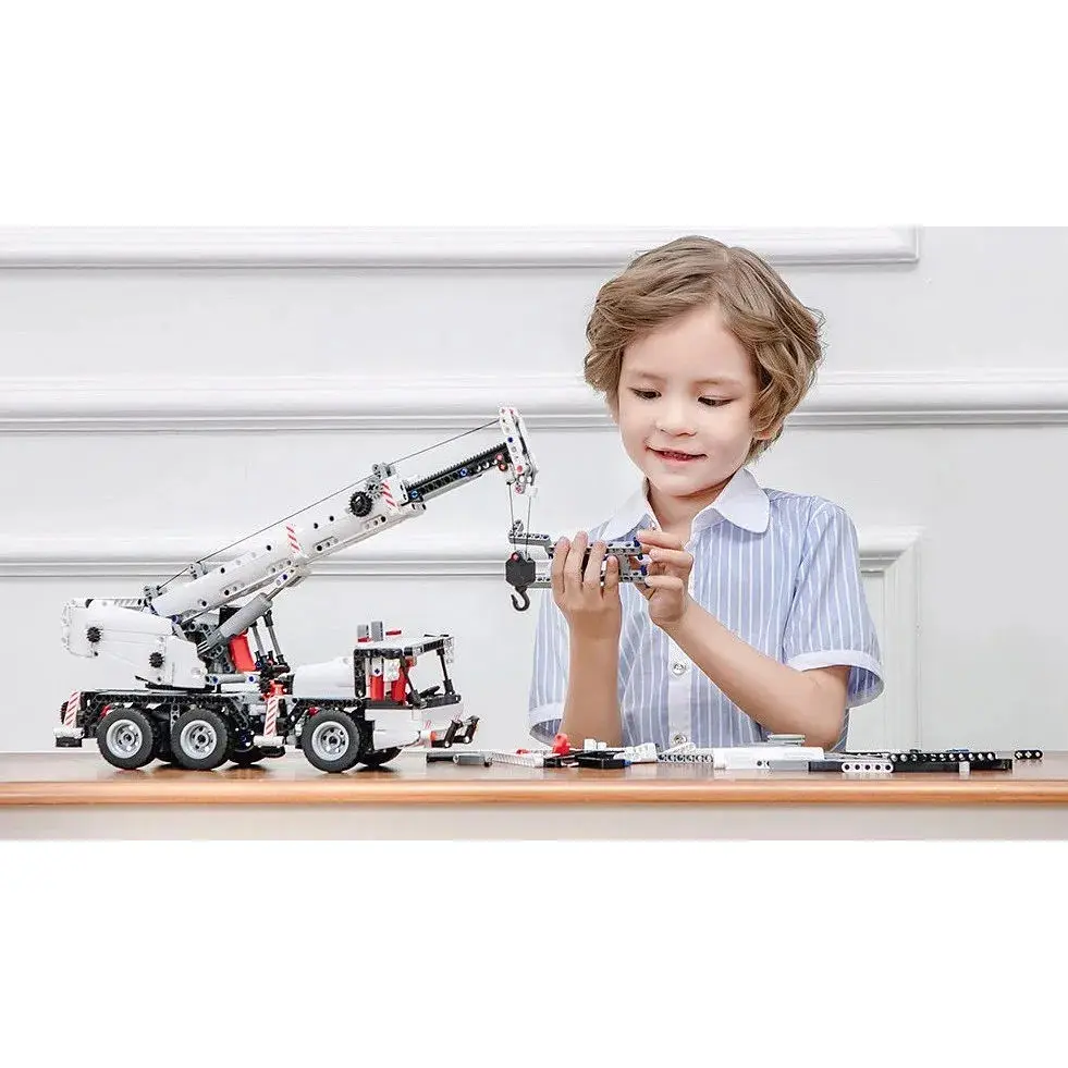 Іграшка-конструктор Mitu Building Block Engineering Crane BEV4161CN - фото 7