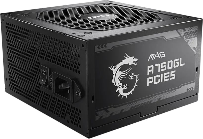 Блок живлення MSI MAG A750GL PCIE5 750W 80+ Gold (MAG A750GL PCIE5) - фото 2