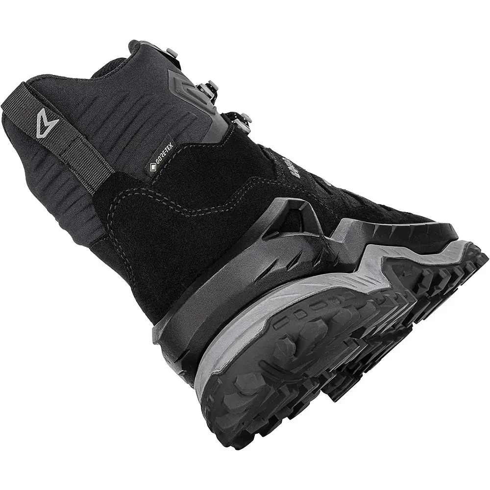 Ботинки мужские Lowa Innovo GTX Mid 45 Черный-Серый - фото 4