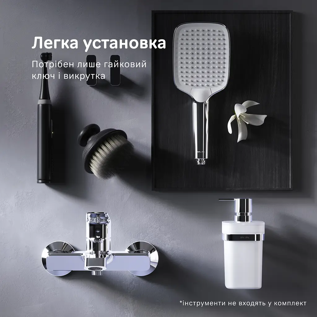 Змішувач для ванни та душу AM.PM Func хром F8F10000 - фото 8