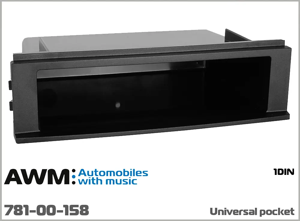 Універсальна кишеня 1 DIN AWM 781-00-158 - фото 4