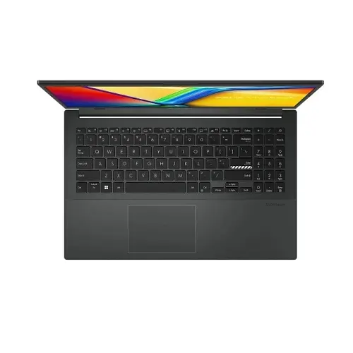 Ноутбук 15" Asus Vivobook Go 15 E1504FA-BQ1964 Mixed Black 15.6" (1920х1080, IPS, 60Hz), AMD Ryzen 3 7320U (4x2.4-4.1GHz), 8GB LPDDR5, SSD 512GB, AMD Radeon, Web, Wi-Fi 6E, BT 5.3, 1xType-C/1xUSB3.2/1xUSB2.0, HDMI, 42Wh, DOS - фото 4