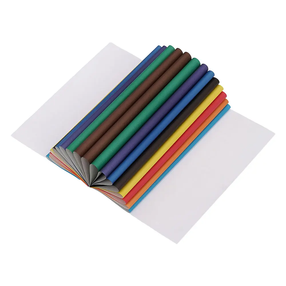 Папір кольоровий ZiBi Kids Line Black А4, 18 аркушів 9 кольорів (ZB.1900-01) - фото 3