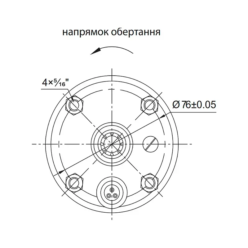 Насос відцентровий 400В 5.5кВт H 173(120)м Q 240(165)л/хв Ø102мм (з 3х ЧАСТИН) AQUATICA (DONGYIN) 4SD10/28 (7771673) - фото 7