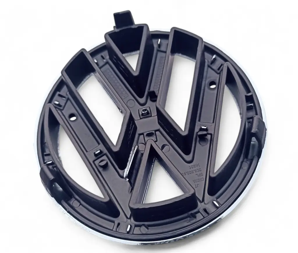 Емблема Volkswagen Jetta 6 2010 -2014г Хром об'ємна 130 мм (OEM: 5C6 853 601, 5C6853601, 5C6853630DLIP, 5C6853601ULM) - фото 3