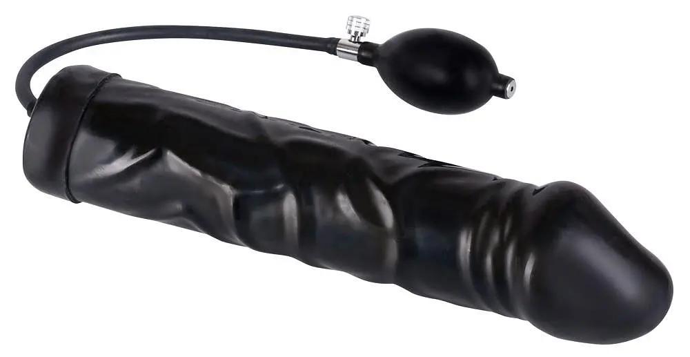Фаллоимитатор Giant Latex Balloon 31.5 см черный - фото 2