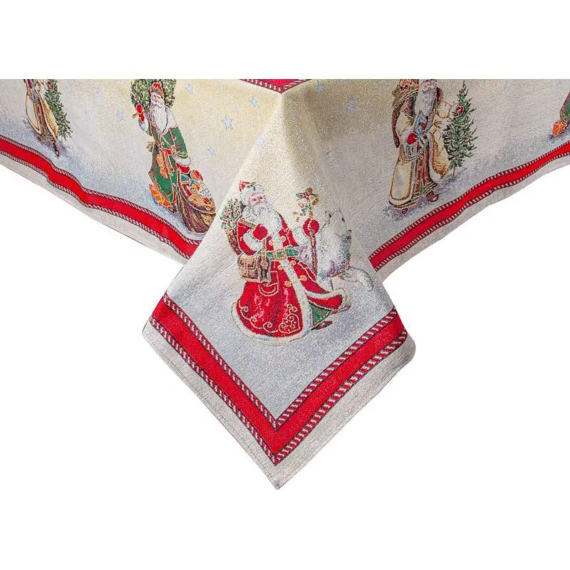 Скатертина Lefard Home Textile Snowing гобеленова 180х140 см (716-174) - фото 3