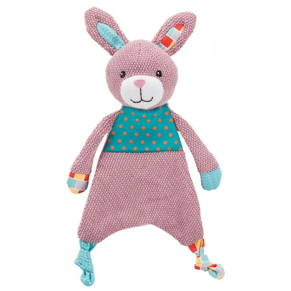 Іграшка Trixie Junior Кролик для цуценят 28 см текстиль/плюш - фото 2