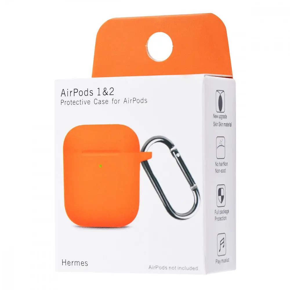 Чохол Silicone Case New for AirPods 1/2 в асортименті - фото 2