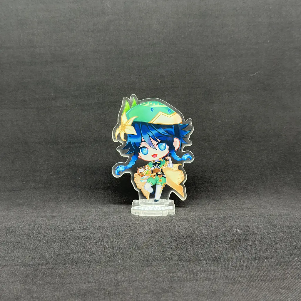 Акрилова колекційна фігурка Геншин Імпакт - Genshin Impact Chibi Венті 10 см