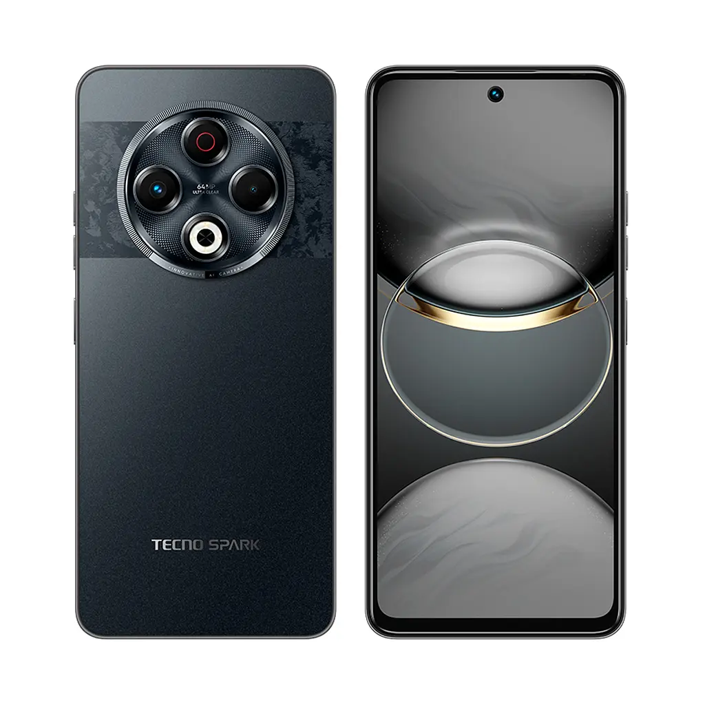 Смартфон Tecno Spark 30 KL6 678" 8/128ГБ 2SIM 5000мА/год Stellar Shadow - фото 2