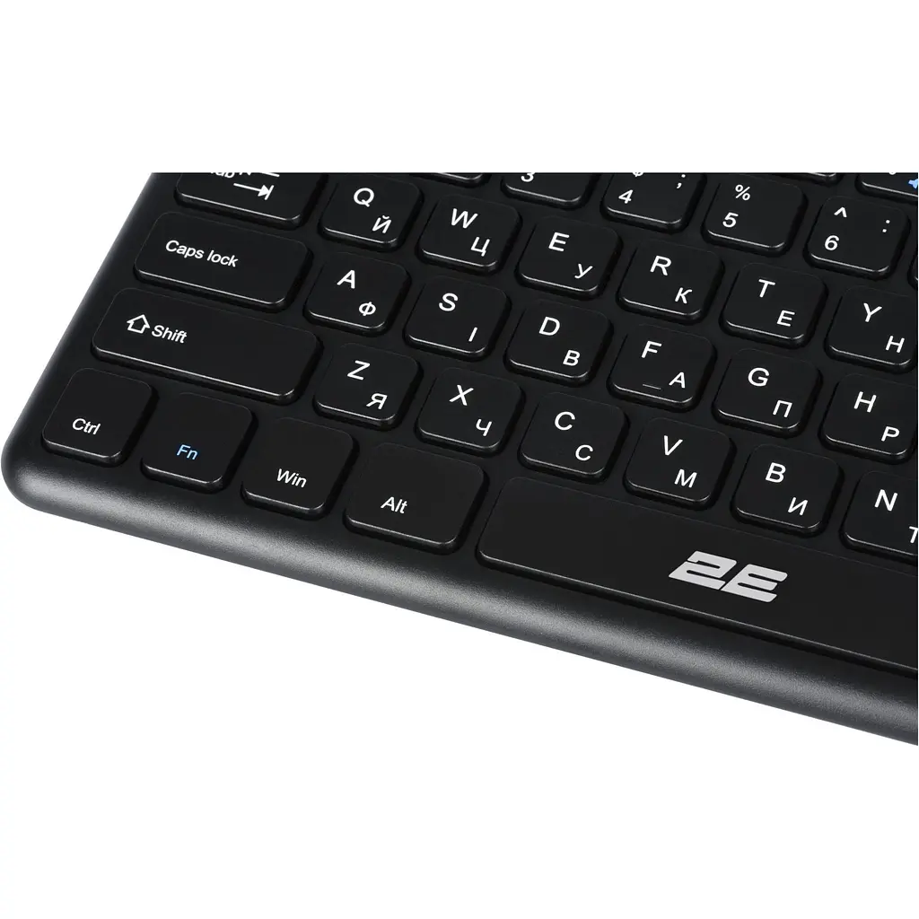 Клавіатура 2E KT100 WL UA Black (2E-KT100WB_UA) [150970] - фото 5