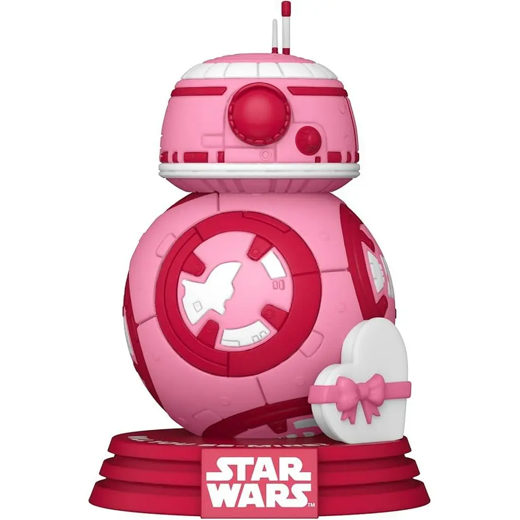 Фігурка Funko Pop Зоряні війни ББ-8 Star Wars BB-8 10 см Valentines SW BB V 590 - фото 2