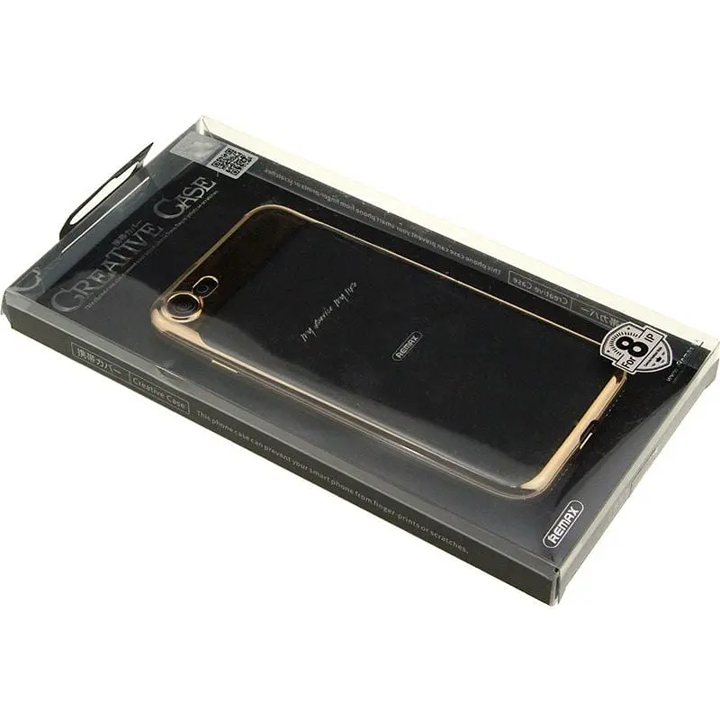 Чохол-накладка Remax Modi Series Case Apple iPhone 8 Gold - фото 2