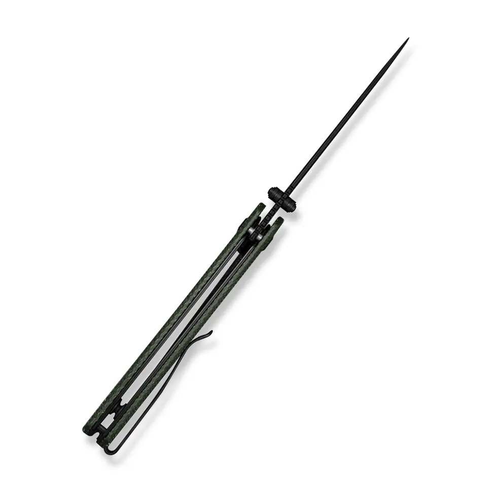 Ніж складаний кишеньковий Sencut Stria, (7,9 см) D2 / Micarta зелений - фото 6
