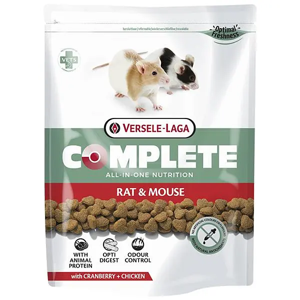 Корм для щурів, мишей Versele-Laga Complete Rat & Mouse Верселе-Лага Компліт Рет маус 500 г (612989)