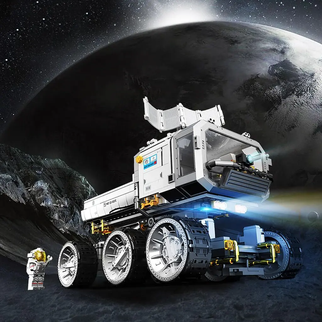 Конструктор XiaomiWondering Earth 2 Series Lunar Base Mobile Vechile - фото 4