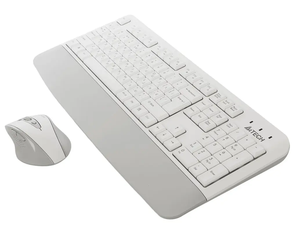 Комплект (клавиатура и мышь) A4Tech Fstyler FG2500S Plus White - фото 5